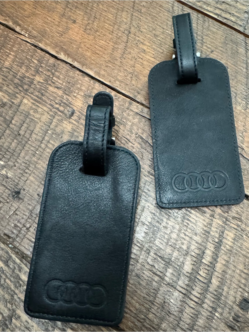 Leather Audi Brand Luggage Tags